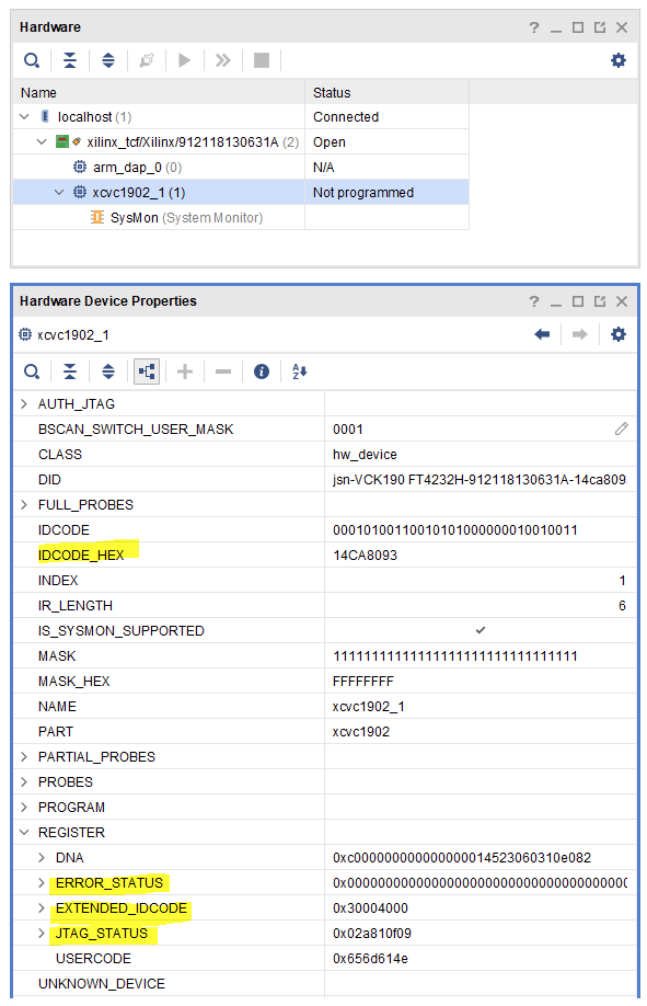 Versal: Device Programming/Booting Debug Checklist