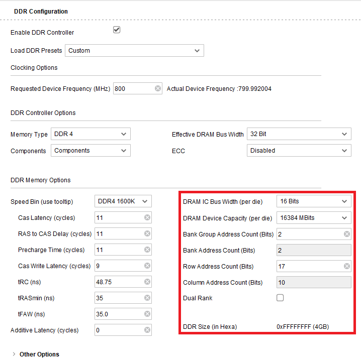 Zynq UltraScale+ MPSoC - How to Configure the PS Memory Controller for ...