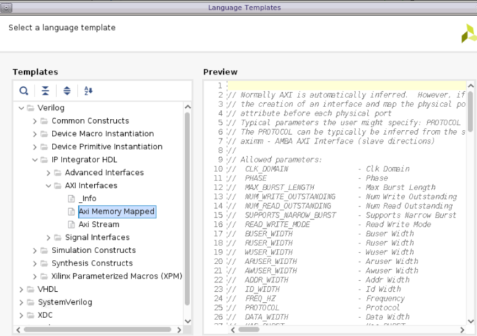 Versal - Options when Connecting RTL to the NoC