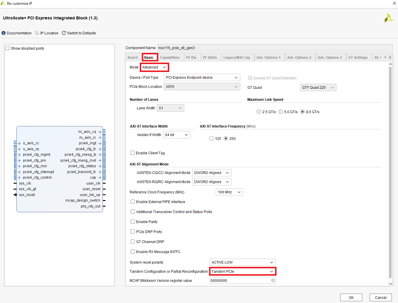 Tandem PCIe UltraScale+ Usage Guide