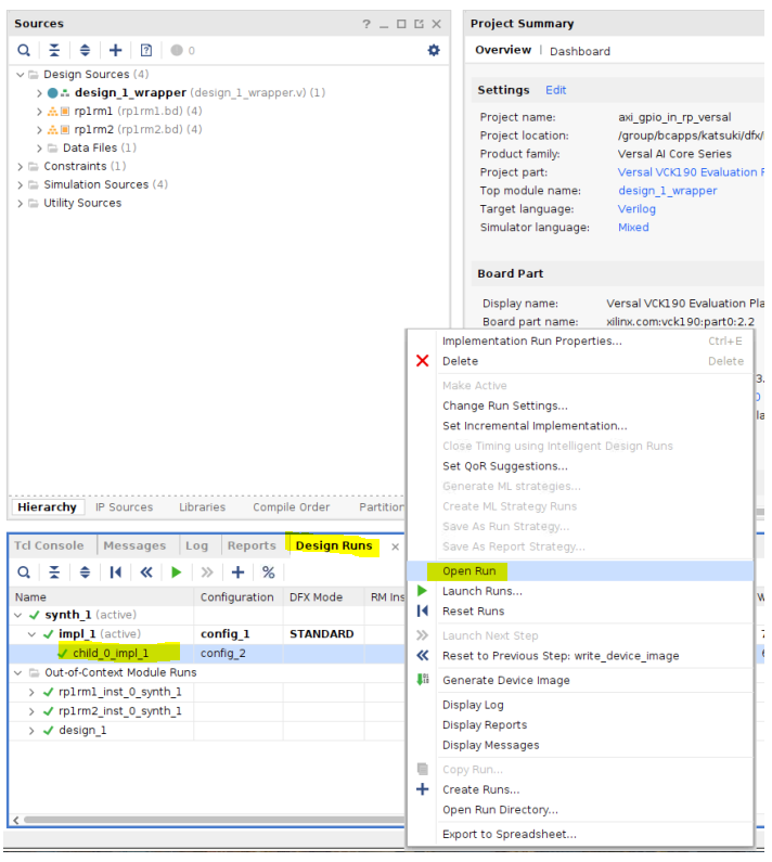 [日本語ブログ] UG947 (v2023.2) DFX (Dynamic Function eXchange) Versalチュートリアル ...