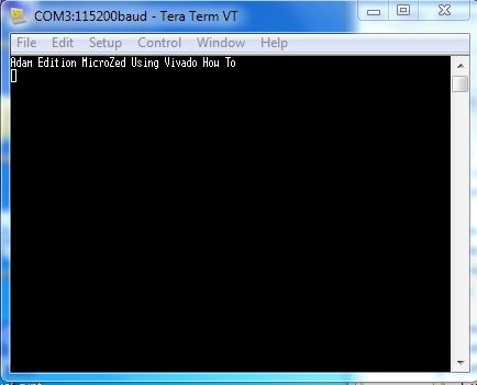 Running your programs on the MicroZed – Adam Taylor’s MicroZed ...
