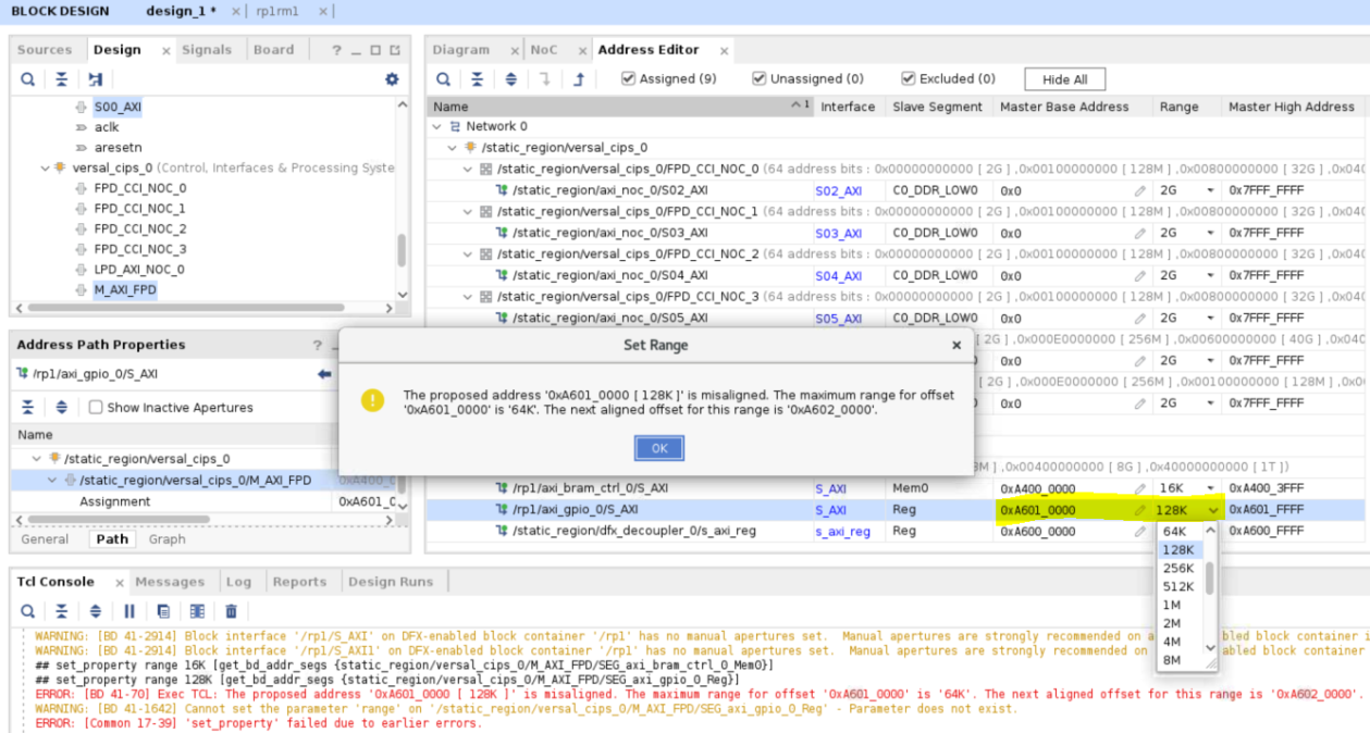 000036460 - Dynamic Function Exchange - DFX 境界に自動アパーチャが存在しても、スレーブの範囲を ...