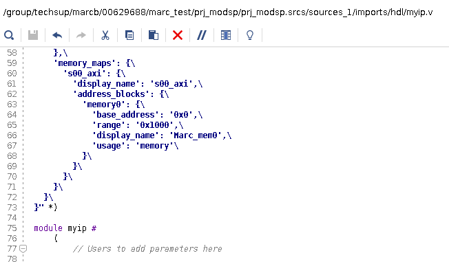 How to designate a Module Reference AXI segment as Memory using X ...