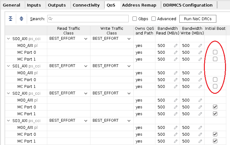 000038186 - 分段配置 - 出现初始启动路径不匹配时，read_noc_solution 不显示错误
