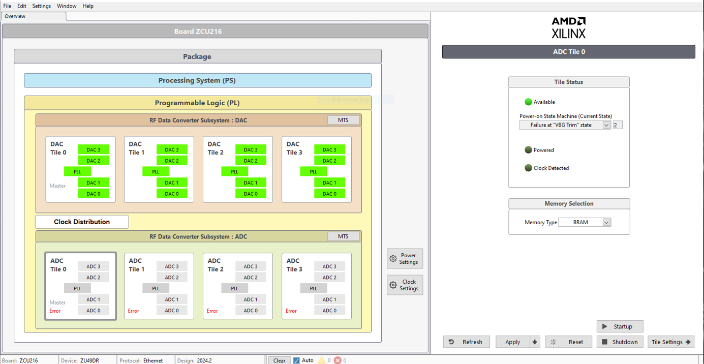 Evaluation Kits - Debug checklist for ZCU111, ZCU208, ZCU216 and